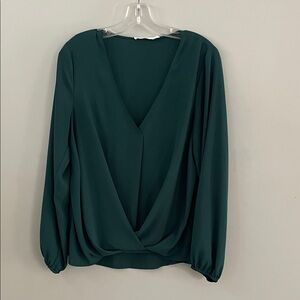 Lush Deep Teal Blouse